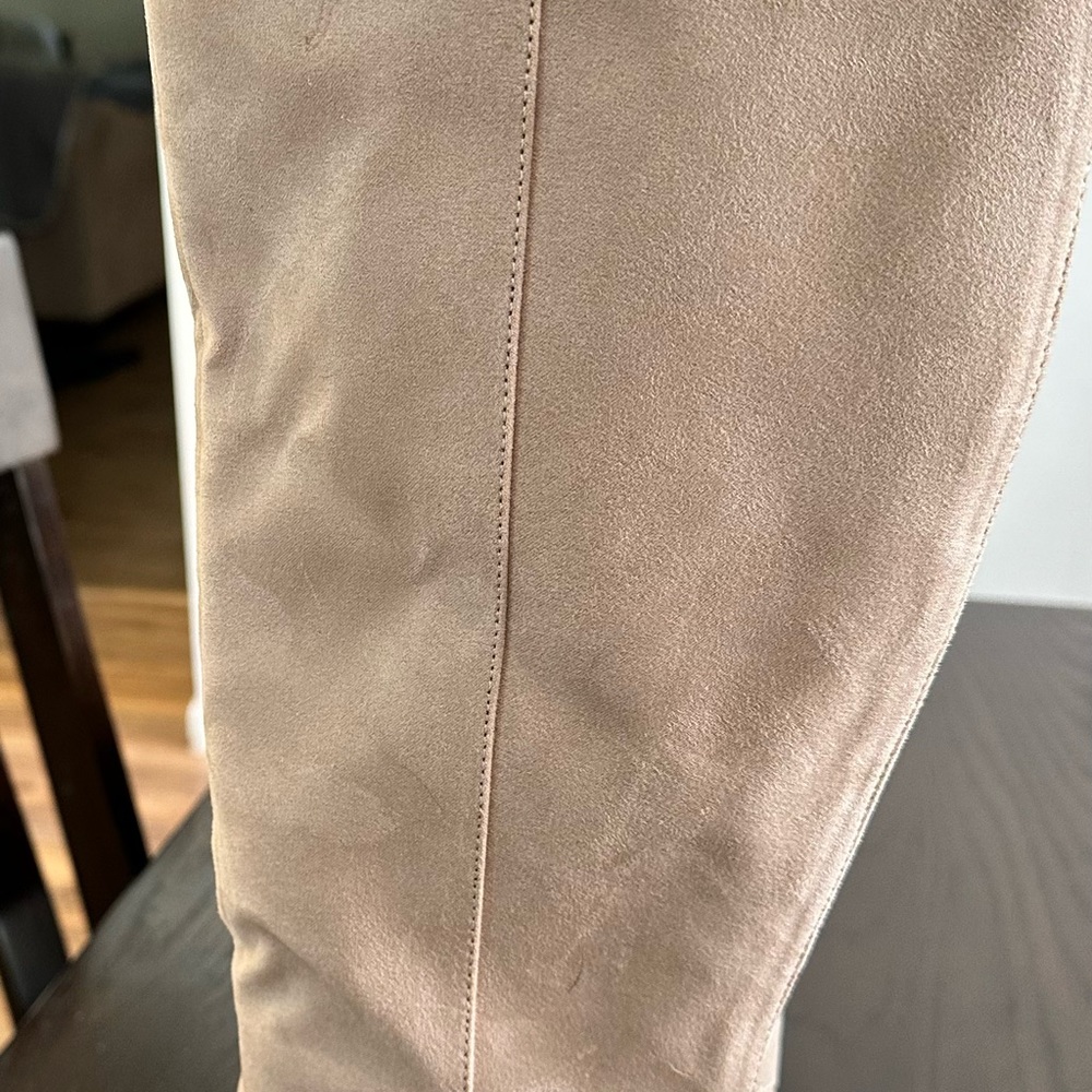 High Heel Suede Buckle Boots brand new size 6 in a half - Picture 8 of 11